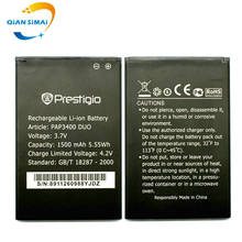 Nova Bateria PAP3400 Prestigio MultiPhone 3400 DUO Alta Qualidade Substituição Bateria Li-ion Battery + Código de Rastreamento 2024 - compre barato