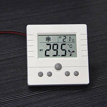 AC220V fan coil thermostat, cooling and heating thermostat work with 3 speed fan 2024 - buy cheap