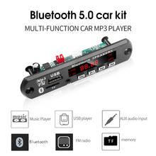 Voice Recorder MP3 Decoder Board Module Bluetooth V5.0 Car MP3 Player Handsfree Calling FM AUX Radio For Iphone Samsung Speaker 2024 - buy cheap