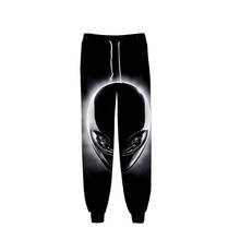 Novo engraçado et alien 3d jogger harem pant moda legal hip hop das mulheres dos homens longas calças soltas homme 3d calças de fitness moletom 4xl 2024 - compre barato