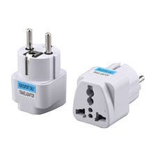 1pcs Plug Adapter AC 250V 10A EU Plug Power Universal Conversion Plug Wall Charger Converter Electrical Socket  EU Plug Adapter 2024 - buy cheap