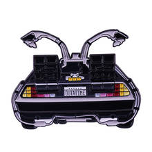 Sci-fi Movies Back To The Future Brooch and Enamel Pin Dronen Car Lapel Pin 2024 - buy cheap