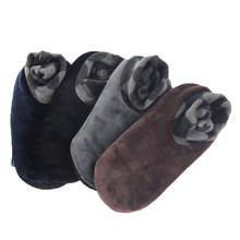 Calcetines gruesos de lana suave para hombre y mujer, medias de bota cálidas de 4 colores, elásticos, antideslizantes, para interiores, 1 par 2024 - compra barato