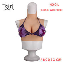 Tgirl No Oil Silicone Breast Plate Forms For Man Crossdresser Boobs Transgender Suit 2024 - buy cheap