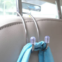 4 Pcs Multi-functional Metal Car Seat Headrest Hanger Bag Hook Holder for Bag Purse Cloth Grocery Storage Auto Fastener Clip 2024 - buy cheap