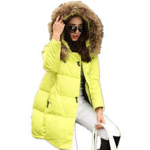 Coat Hooded Women parkas 2020 New women's Jacket fur collar Outerwear Female plus Size Winter coats 5XL 2024 - buy cheap