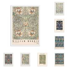 William Morris холст картина, печатный плакат Виктории и Альберта музейная экспозиция метро стены в стиле модерн Декор 2024 - купить недорого