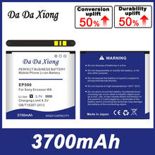 DaDaXiong 3700mAh EP500 Li-ion Phone Battery For Sony Ericsson Xperia ST17I ST15I SK17I WT18I X8 U5I E15i Wt19i U8 2024 - buy cheap