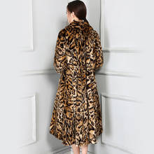 Faux Fur Coat Female Jacket Autumn Winter Coat Women Clothes 2020 Korean Leopard Long Tops Plus Size Manteau Fourrure Femme 4800 2024 - buy cheap
