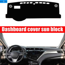 For Toyota Camry 8th XV70 2018 2019 Car Dashboard Cover Mat Pad Sun Shade Instrument Protective Dashmat Dash Carpet Accessories 2024 - купить недорого