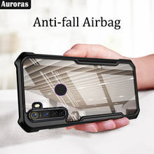 Оригинальный противоударный чехол Auroras для Realme 5, прозрачный чехол с мягкой рамкой для Realme 5 Pro 2024 - купить недорого