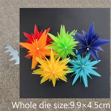 XLDesign Craft Metal Cutting Die cut dies Folding star flower decoration scrapbook Album Paper Card Craft Embossing die cuts 2024 - buy cheap