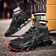 Hightop Summer Sock Sneakers Men's Sport Shoes Running Sneakers Men's Sports Shoes Black Knit Tennis Trainers Kids Gym E-868 2024 - buy cheap