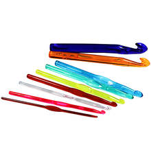 1 шт. 3-15 мм Пластиковые Крючки для вязания крючком, ручные спицы для вязания, Швейные аксессуары для рукоделия, швейные иглы 2024 - купить недорого