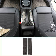 Reposabrazos Interior de coche, accesorios embellecedores de marco de caja de consola central de fibra de carbono para Mercedes Benz B GLB Class W247 X247 19-20 2024 - compra barato