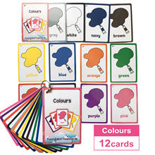 Montessori Colors English Animal Flash Card Pocket Cards Learning Educational Toys English Word Picture Match Game Baby Gift 2024 - buy cheap