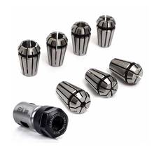 GTBL 7pcs Steel ER11 Spring Collet 1/2/3/4/5/6/7mm with 5mm ER11A Extension Rod Motor Shaft Holder 2024 - buy cheap