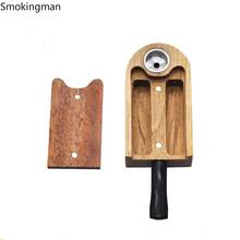 Tubulação de madeira clássica destacável portátil conjunto de fumo tubos para fumar tubos para fumar erva daninha 2024 - compre barato