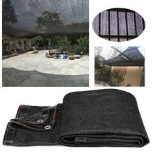 Anti-UV Sunshade Net Outdoor Garden Sunscreen Sunblock Shade Cloth Net PE Plant Greenhouse Cover Car Cover 70% 50% Shading Rate 2024 - buy cheap