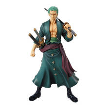 New Anime  2 Two years Green POP Roronoa Zoro Collection Gift Figure Toy T30 2024 - buy cheap