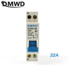 DMWD DPN mini DZ30-32 1P+N 32A 220V 230V 50HZ 60HZ Residual Current Circuit Breaker Mini Circuit breaker RCCB 2024 - buy cheap