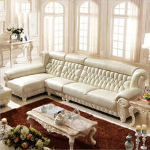 high quality  European living room Genuine leather sofa p10107 2024 - buy cheap