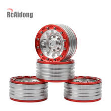 4PCS Aluminum Alloy 1.9" Beadlock Wheels Rims for Axial SCX10 AXI03007 90046 Traxxas TRX4 Redcat GEN8 1:10 RC Crawler 2024 - buy cheap