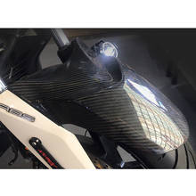 Брызговик переднего колеса из углеродного волокна для YAMAHA X MAX XMAX 300 XMAX250 2017 2018 2024 - купить недорого