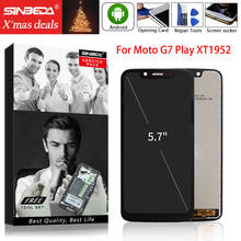 5,7 "для Motorola Moto G7 Play XT1952 ЖК-дисплей сенсорный экран дигитайзер Замена для Moto G7Play ЖК-экран сборка + Инструменты 2024 - купить недорого
