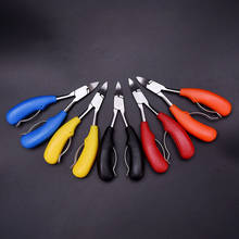 Rubber Handle Spring Stainless Steel Nail Art Cuticle Care Cutter Nippers Clipper Manicure Salon Tool 2024 - buy cheap