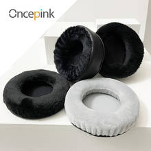 Oncepink substituição earpads para sony MDR-XB400 mdrxb400 fone de ouvido engrossar veludo almofada fones acessórios 2024 - compre barato