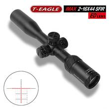 TEAGLE IMAX-mira telescópica para rifle de caza, visor óptico táctico con iluminación para P, 2-16X44 SFIR 2024 - compra barato