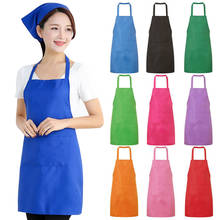 9 Color Kitchen Sleeveless Aprons adult bib High Quality Plain Cooking pinafore Household Cleaning Home Cooking Accessory 2024 - buy cheap