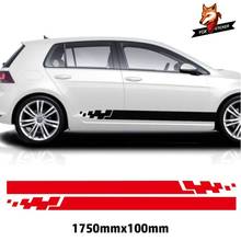 Calcomanía de coche Tuning Car Graphics Sticke Car Styling Racing rayas pegatinas accesorios de coche para Golf 2024 - compra barato