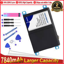 HSABAT 0 Cycle 7840mAh Battery for iPad 6 Air 2 A1547 A1566 A1567 High Quality Replacement Accumulator 2024 - buy cheap