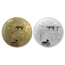 Иисус Христос религия памятная монета коллекция подарок сувенир искусство металл анти 2024 - купить недорого