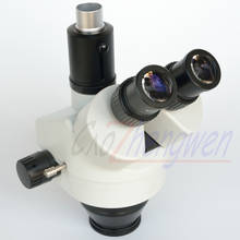 FYSCOPE-microscopio Digital Trinocular con Zoom 7X-45X, microscopio Digital Focal con cabeza ESTÉREO 2024 - compra barato