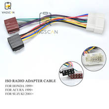 Cable de cableado adaptador de Radio ISO 12-013 para HYUNDAI, KIA, Conector de arnés, 1999-2005 2024 - compra barato