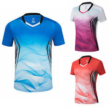 New sport Badminton t shirts Men/ Women, Gym jogging shirts  badminton sleeve shirts ,Table Tennis shirts sporting Running shirt 2024 - buy cheap