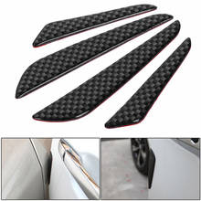 Carbon Fiber Car Door Edge Guard Strip Scratch Protector For Dacia duster logan sandero stepway lodgy mcv 2 2024 - buy cheap