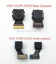 Для samsung Galaxy J7 J727 J727P. V задняя большая основная задняя камера Фронтальная камера Модуль гибкий кабель задний основной гибкий кабель Замена части 2024 - купить недорого