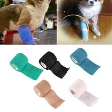 Flexible Self Adherent Cohesive Pet Cat Bandage Medical Dog Wraps Waterproof Tape Vet Elastic Bandage J9D9 2024 - buy cheap