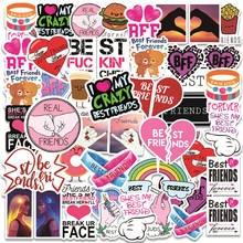 10/30/50PCS Forever Best Friends Stickers Laptop Guitar Luggage Phone Bike Fridge Waterproof Graffiti Sticker Decal Kid Toys 2024 - buy cheap