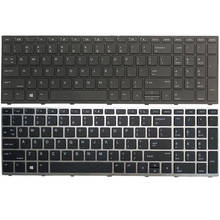 New US laptop keyboard for HP Probook 450 G5 455 G5 470 G5 English black /silver keyboard 2024 - buy cheap