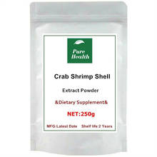Pure NO Filler Crab Shrimp Shell  Powder 85% CHITOSAN Chitin Extract 2024 - buy cheap