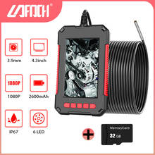 3.9mm Industrial Endoscope Camera 4.3'' LCD Screen 10m cable Camera IP67 Waterproof Camera for industrial mechanical inspection 2024 - buy cheap
