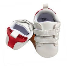 fashion White leather Kids Baby Boy Shoes Sports Sneakers Non-Slip Breathable Soft Sole infant Newborn Baby Girls Toddlers shoes 2024 - buy cheap