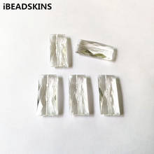 New arrival! 35x15mm 148pcs Clear acrylicConvex rectangle shape beads for Necklace,Earrings parts,hand Made Jewelry DIY 2024 - buy cheap