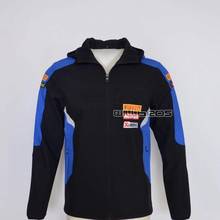 Motocross moto preto azul hoddie camisola de algodão para suzuki zip completo velo clássico jaqueta inverno camisola 2024 - compre barato