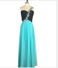 Женское шифоновое вечернее платье, элегантное пляжное плиссированное платье с кристаллами, на одно плечо, со шнуровкой 2024 - купить недорого